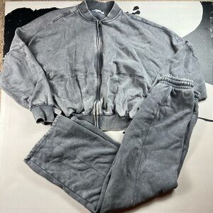 Zara Charcoal Lounge Set